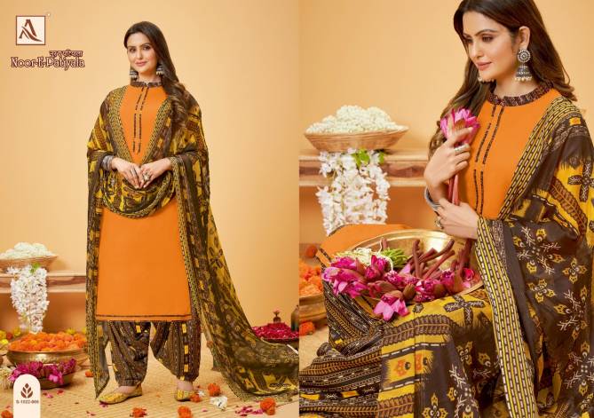 Alok Noor E Patiyala 18 Cotton Printed Daily Wear Punjabi Patiala Dress Material Collection